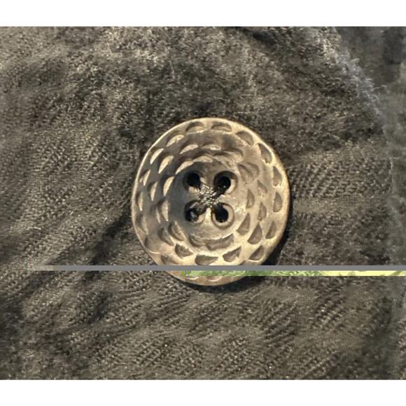 Crea Concept Textured Black One Button Jacket Women’s Size 38 Wool Blend Artsy - Picture 10 of 13